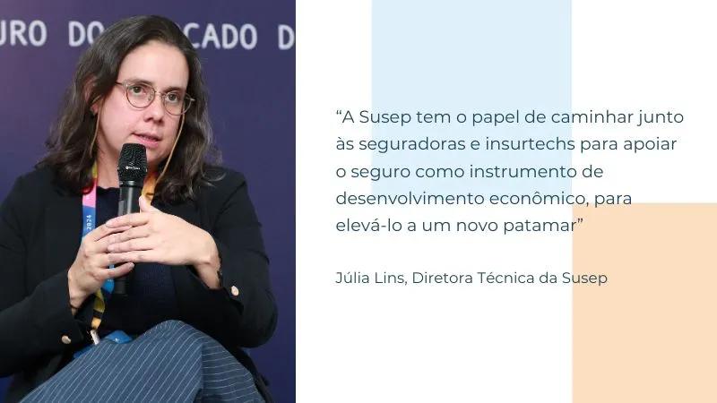 Júlia Lins, Diretora Técnica da Susep